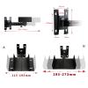 GLigeT Audio Rack Speaker Bracket Screw Free Fixed Speaker Wall Bracket Surround Sound Hanger Wall Bracket Speaker Bracket Media Cabinet (Color : B) view 2