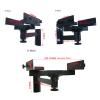 GLigeT Audio Rack Speaker Bracket Wall Mounted Surround Sound Hanger Monitoring Sound Wall Bracket Speaker Bracket Speaker Hanger Media Cabinet (Color : A) view 2