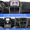 [2G+64G] Car Radio for Dodge Grand Caravan 2011-2020 / for Chrysler Town & Country 2012-2016, Android Touch Screen Stereo, Carplay/Android Auto/EQ Audio/SWC +AHD Backup Camera view 2
