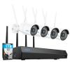 REOLINK 5MP Security Camera System, 5/2.4GHz Dual-Band Wi-Fi, 16CH NVR with 1TB HDD, Expandable to 8TB, Full Metal Material Plug-in Cameras, Smart Detection, 24/7 Recording, RLK12-500WB4 view 1