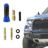 Lecctso Car Short Antenna Replacement, Carbon Fiber Car Short Radio Antenna, Universal for Most Vehicles view 1