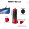 Lecctso Car Short Antenna Replacement, Carbon Fiber Car Short Radio Antenna, Universal for Most Vehicles view 4