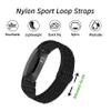 FTYQUEE Braided Stretchy Adjustable Straps Compatible for Fitbit Inspire 3/Inspire 2/Inspire HR/Inspire/Ace 3/Ace 2 for Women Men,Sport Elastic Nylon Cloth Wristbands for Fitbit Inspire 3/2(3 Pack) view 2