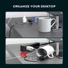 PLUGTUL Recessed Power Strip, 10 FT, PD 20W Fast Charging, Flat Plug, Black, Plastic & Rubber, 2 AC Outlets, 1 USB-C PD20W, 1 USB-A, 10A, 1250W, ETL Listed, Indoor Use view 4