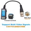 BNC Vedio Balun Connectors 4 Pairs with BNC Male Cable via CAT5/5E/6 Twisted Pair Transmitter for 720P 1080P 3MP 4MP 5MP CCTV Security Camera System view 3
