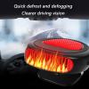 Vuirrm Car Heater Defroster Portable 12V/150W 2 in 1 Heating/Cooling Windshield Defroster Defogger Demister for Car Fast Heating Vehicle Defroster 360 Rotating Auto Heater Fan view 2
