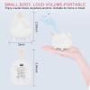 Svemei 2PCS Portable Bluetooth Speaker, Cute Cat Mini Wireless Speakers with Loud Stereo Sound, Built-in Mic, Super Bass, Dual Pairing,40H Playtime for Android/iOS Devices (White) view 3