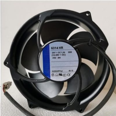17251 6314HR Frequency Converter Cooling Fan ebm Electric Drive System 24V 36W axial Cooling Fan