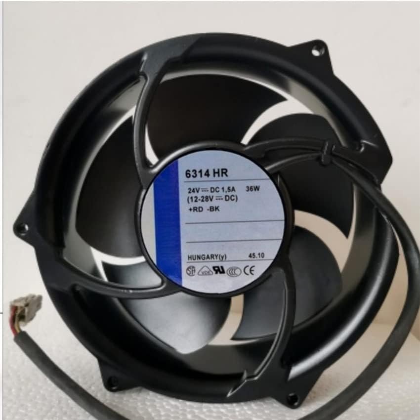 17251 6314HR Frequency Converter Cooling Fan ebm Electric Drive System 24V 36W axial Cooling Fan
