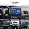 Dasaita Android 13 Car Stereo Upgrade for Honda Civic 2006-2011 with Wireless Carplay & Android Auto, 10.2" Touch Screen Radio, Head Unit, 6G RAM 64G ROM, 5G WiFi/4G LTE, Bluetooth 5.0, DTS, SWC view 2