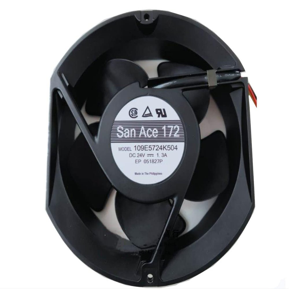 Cooling Fan 24V 172mm 17251 for 109E5724K504 1.3A 172x150x51mm Cooling Fan 2-Wire