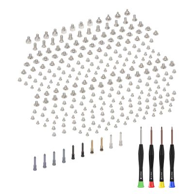 Risidamoy for iPhone 14 Plus Complete Full Screw Set Replacement 14plus with Bottom Pentalobe Screws Repair Inner Part with 4 Screwdrivers for A2632 A2885 A2886 A2887 A2896