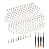 Risidamoy for iPhone 14 Plus Complete Full Screw Set Replacement 14plus with Bottom Pentalobe Screws Repair Inner Part with 4 Screwdrivers for A2632 A2885 A2886 A2887 A2896 view 1