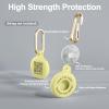 PIKEEPER QR Code Enabled Tag - Silicone Keychain Holder Compatible with Apple AirTag, for Collars, Luggage, and Everyday Carry view 3
