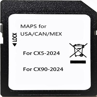 Latest Navigation sd Card Compatible with M-da CX5-2024 CX90-2024