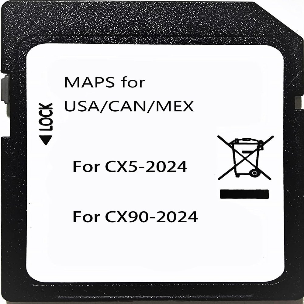 Latest Navigation sd Card Compatible with M-da CX5-2024 CX90-2024