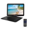 XLTEAM Portable DVD Player, with 15.6" Large HD Swivel Screen, Remote Control, 270 Adjustable Angle, 8 Hours Rechargeable Battery, Power Off Memory, Supports All-Region, for Car, Home view 1