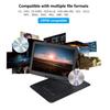 XLTEAM Portable DVD Player, with 15.6" Large HD Swivel Screen, Remote Control, 270 Adjustable Angle, 8 Hours Rechargeable Battery, Power Off Memory, Supports All-Region, for Car, Home view 4