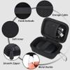 Aenllosi Hard Case for Anker Soundcore AeroFit 2 Headphones, Black view 4