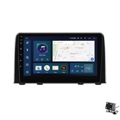 ADMLZQQ Double Din Car Stereo Multimedia with Bluetooth and 10.2" Touchscreen Android 11 for Honda CRV 2016-2018,with GPS/Car-Play Android/SWC/Backup Camera/Mirror Link/4G WiFi,Y4 8+128g
