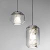SteFik Modern Ceiling Pendant Light - Industrial Marble Hanging Chandelier E27 Socket Classic Lighting Fixtures Compatible with Bedroom Living Room Hallway [Energy Class A+],Pendant view 4