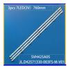 ARICCI LED Backlight Strip for 43A6101EE H43BE7000 H43B7100 H43B7100UK HL 43J802 HD425V1U51-TOL1 SVH425A05 JL.D42571330-003FS-M-V01(1 Sets - 3 Pieces) view 2