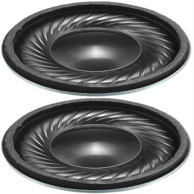 XYWHPGV 8 Ohm 2Watts 28mm Dia Metal Shell Round Internal Magnet Speaker Loudspeaker 2pcs(811a3 1f03e 88f2c 0854d 9ed09 27260