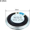 XYWHPGV 8 Ohm 2Watts 28mm Dia Metal Shell Round Internal Magnet Speaker Loudspeaker 2pcs(811a3 1f03e 88f2c 0854d 9ed09 27260 view 2