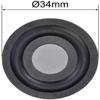 XYWHPGV 1.3 inches 34mm Bass Speaker Passive Radiator Auxiliary Rubber Vibration Plate Subwoofer DIY Repair(0ffd7 3a955 33dfe 6023d 94d06 2a587 view 2
