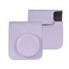 Andoer Instant Camera Protective Case, PU Leather Storage Bag with Removable Adjustable Shoulder Strap Replacement for Fujifilm instax Mini 12, Purple. view 1