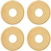 XYWHPGV 4pcs 2.5 Inch x 0.75 Inch Speaker Repair Spider Subwoofer Bass Speaker Repair Parts (0b6a2 f15fb 0a1ea f8974 d7187 32c71 view 1