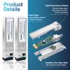 5 Pairs 10G BIDI SFP+ Single Mode Fiber Module Network Transceiver, LR SM 1270nm 1330nm 10km, Simplex LC Interface for Switch, Router, Firewall, Network Card, Server etc view 4