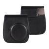 Andoer Instant Camera Storage Case PU Leather Camera Bag Magnetic Buckle with Shoulder Strap Compatible with Fujifilm Instax Mini 12 11 9 8, Black view 1
