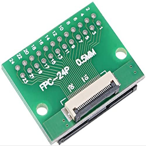XYWHPGV FFC FPC 24 Pin 0.5mm 1mm Pitch to DIP 2.0mm PCB Converter Board Couple Extend Adapter(268ef 3992f 4ef41 cf665 8a38d 002d5