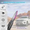 Z-oneMart 5.4" Car Truck Bullet Antenna Replacement for Chevy Ford F150 F250 F350 GMC Sierra 1500 2500 3500 Car Antenna Enhance Signal Stability and Waterproof Trucks Accessories(Purple) view 3