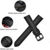 Lamshaw Compatible for Withings Smartwatch Bands, 18mm, 20mm Quick Release Genuine Leather Wristband Replacement Band for Women, Man, Wristband Accessories (18mm size band, Black) view 4