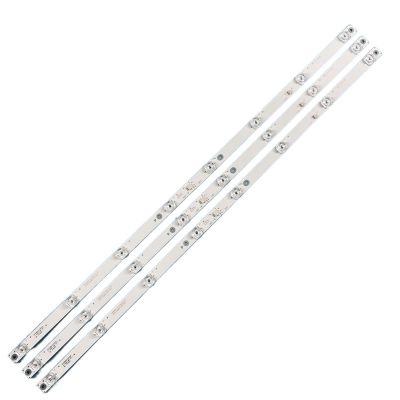 LOTOAK LED Backlight Strip 8 LEDs Compatible with 43" TV K430WDF K430WDD1 A3 4708-K43WDD-A3117N01 43LFA69K 43PFS5034/60 43PFF5664/T3 TX-43GR300 (Color : 3 Pieces 1TV)