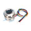Circular Fingerprint Module, Fingerprint Scanner with 2 Color Indicator Light, Capacitive Fingerprint Identification Module for Safety Box Access view 3