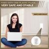 SakerPlus Outlet Concealer Power Strip | 5ft Flat Extension Cord | Ultra-Thin Outlet Cover Extension Cord with 3AC Outlets-,Universal Size,1625W for Kitchen, Home Improvement, Child & Pet Safe view 4