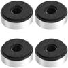 XYWHPGV 4 Pcs D40xH11.35mm Plastic Feet Anti-Vibration Base Pad Stand for Speaker Guitar Amplifier HiFi Silver Tone(178ac 848b7 7c970 d95b1 e3192 480ff view 1