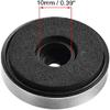 XYWHPGV 4 Pcs D40xH11.35mm Plastic Feet Anti-Vibration Base Pad Stand for Speaker Guitar Amplifier HiFi Silver Tone(178ac 848b7 7c970 d95b1 e3192 480ff view 2