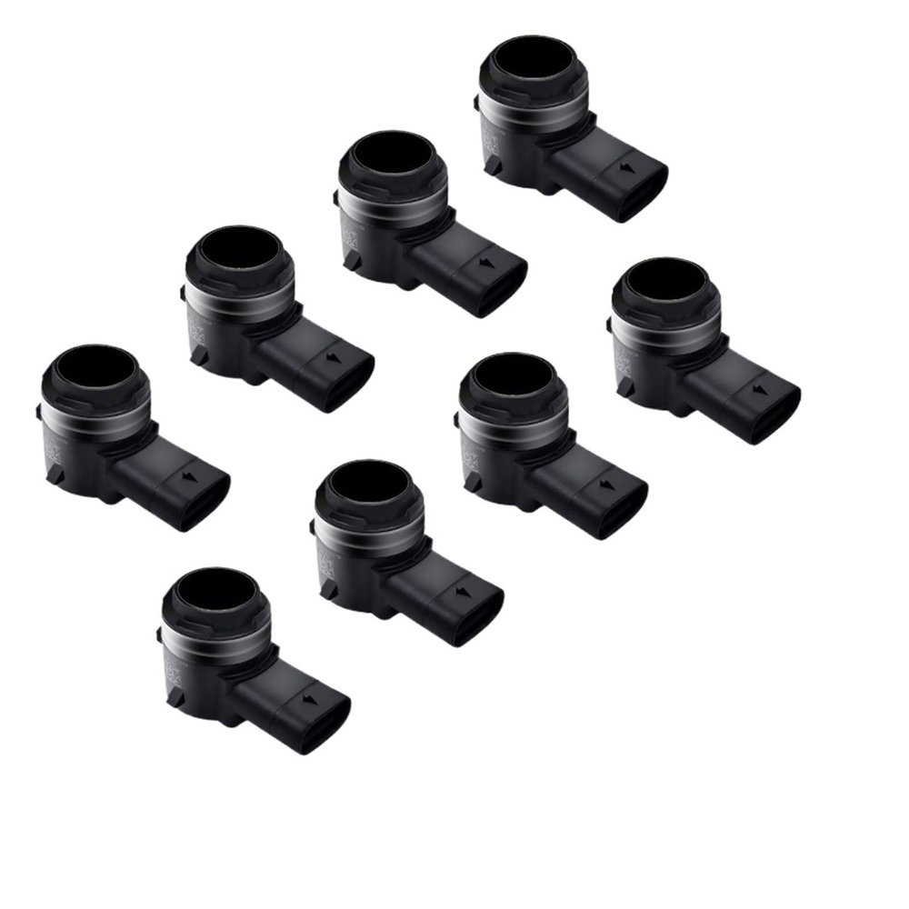 TurhAn OEM Sensors Car Parking Sensor Assistance Backup Radar Buzzer System Compatible for Land Cruiser Prado 150 LC150 (Color : Black (8 pcs))