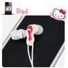Bandal & Neoul KITTY's Officially Licensed On Ear Earphones with Microphone Capability & Volume Control (Red) view 2