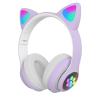 DVUIYYL Kid Headphones for School, Wireless Headphones for Kids and Adults, Bluetooth Headphones with Microphone, Violet view 1