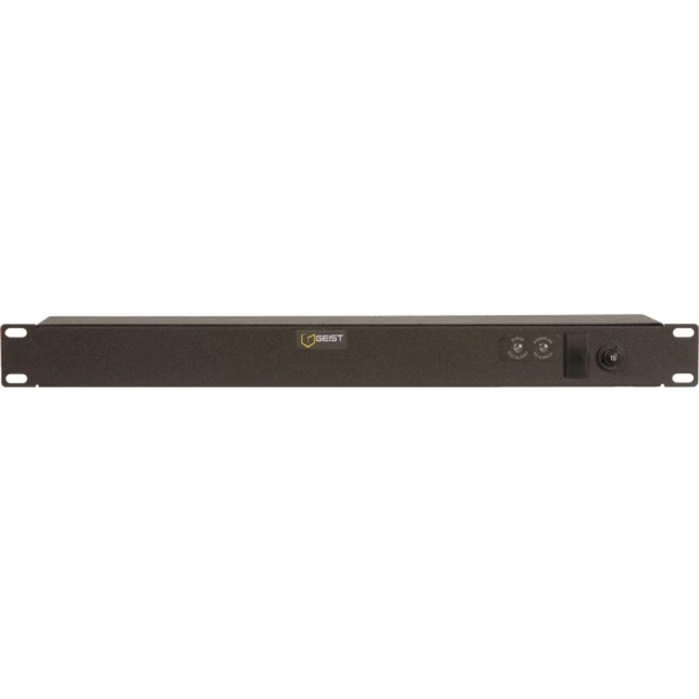 Vertiv - 38091 - Geist SPTN064-10 6-Outlets PDU - Basic - NEMA 5-15P - 6 x NEMA 5-15R - 120 V AC - 1U - Horizontal - Rack-mountable