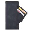 Case for iPhone iPod Touch 7.PU Leather Flip Case Cover with Movable Card Slots.Bracket Design-Black view 1