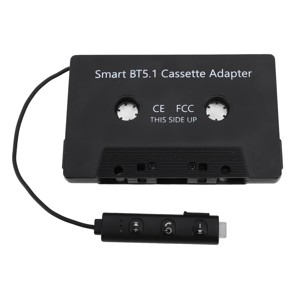Jauarta DC5V Bluetooth Cassette Adapter BT5.1 Universal Wireless Cassette Tape to Aux Adapter for Cars Trucks with Cassette Player