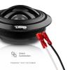 DS18 Audio Precision Bundle - Tweeters with Connector Adapter - 1.38" 200W Max Pei Dome Ferrite Tweeters with Mounting Kit, Effortless Installation Compatible with Jeep Wrangler/Chrysler/Dodge view 3
