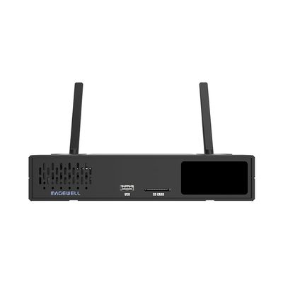 Magewell Ultra Encode AIO  HDMI/SDI 4K Encoder with Multi-Protocol Streaming, Recording, NDI|HX3 & Dual-Input Mixing for Live Production (53130)