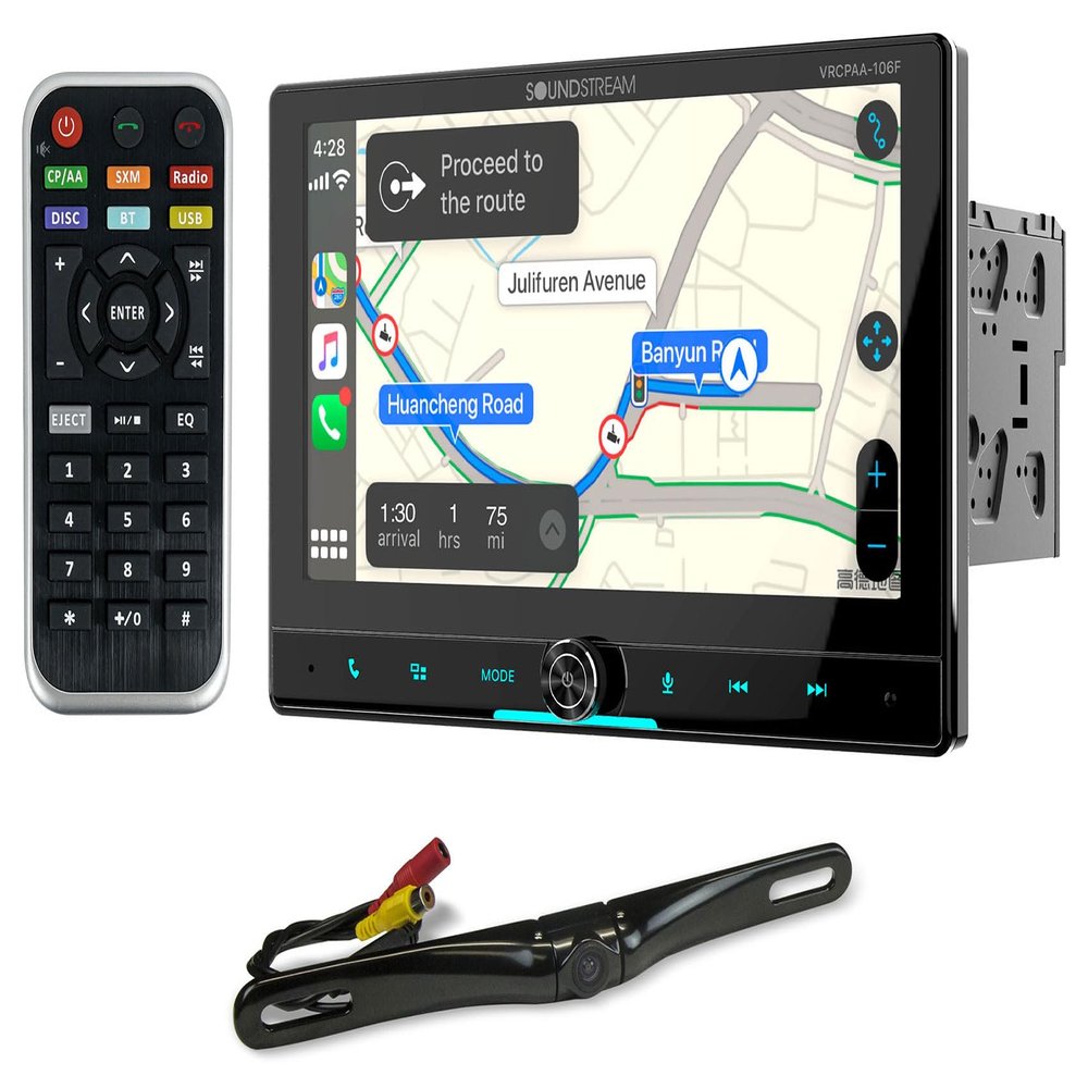 Audiosavings Bundle: (1) Soundstream VRCPAA-106F Car Monitor Receiver Bundle with (1) Rockville RBC5B Car Camera (2 Items)